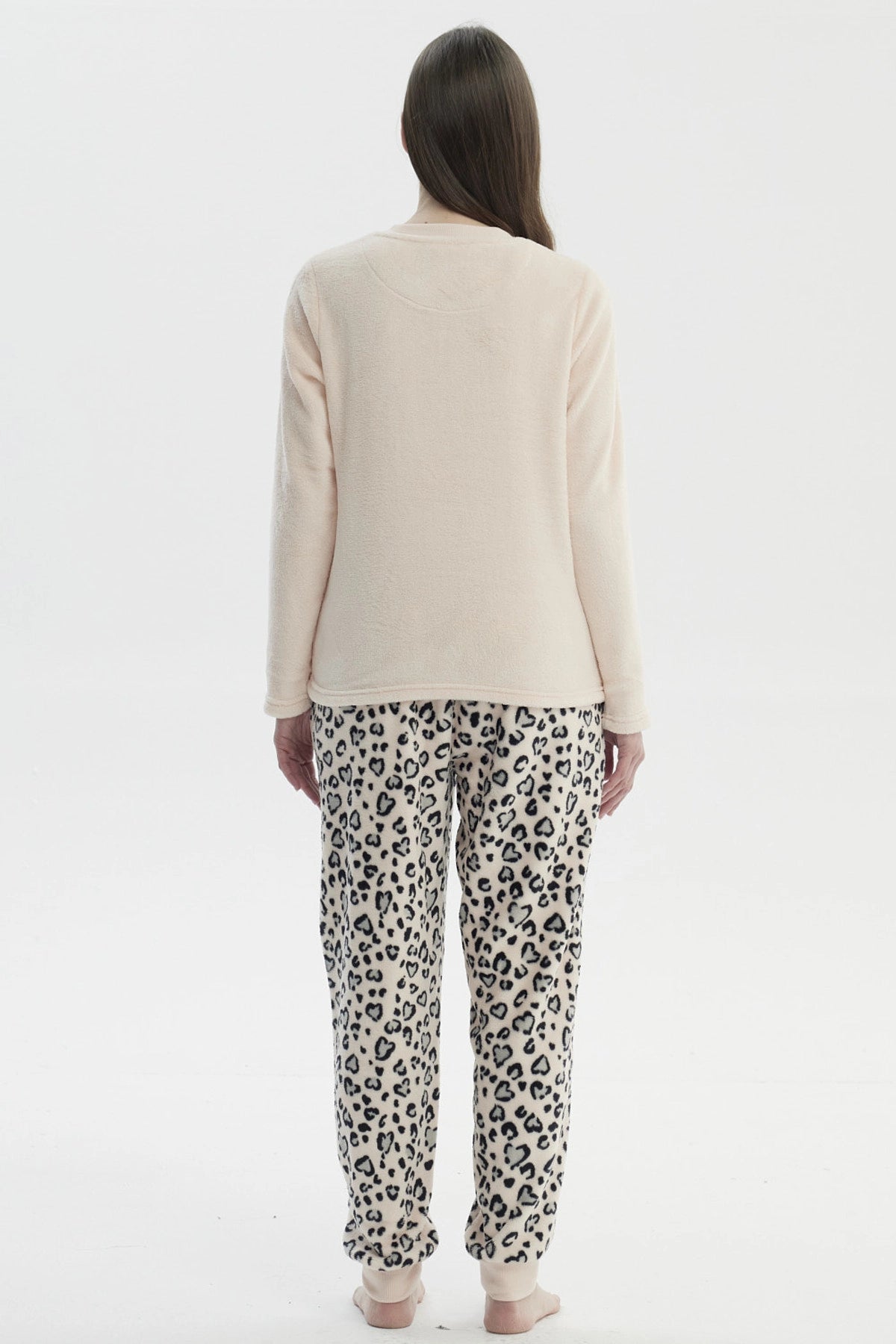 Pijama Mujer Polera Y Pantalón Rosado