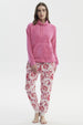 Pijama Mujer Polera Y Pantalón Fucsia