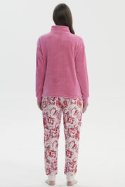 Pijama Mujer Polera Y Pantalón Fucsia