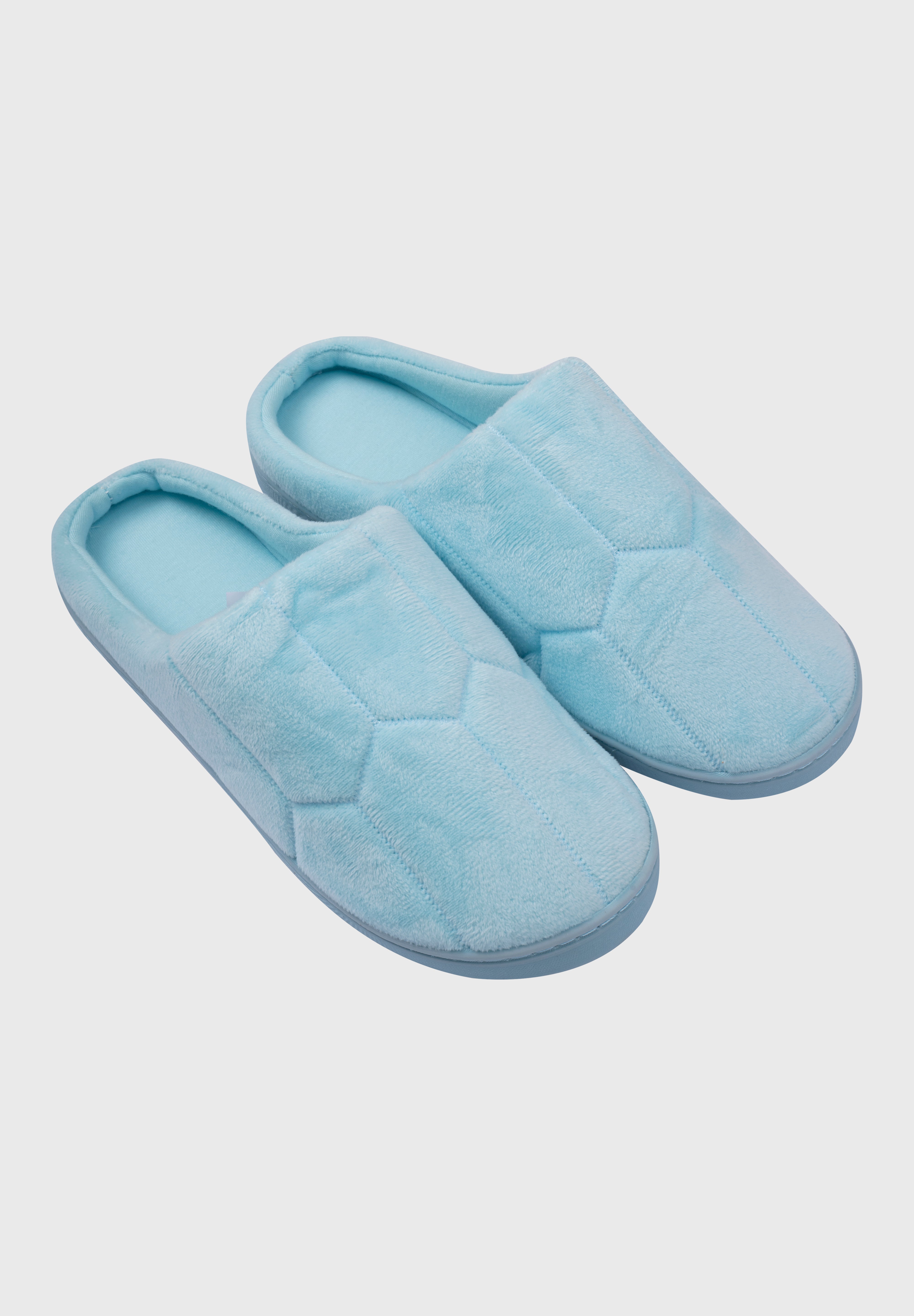 Pantufla Mujer Regalable Celeste
