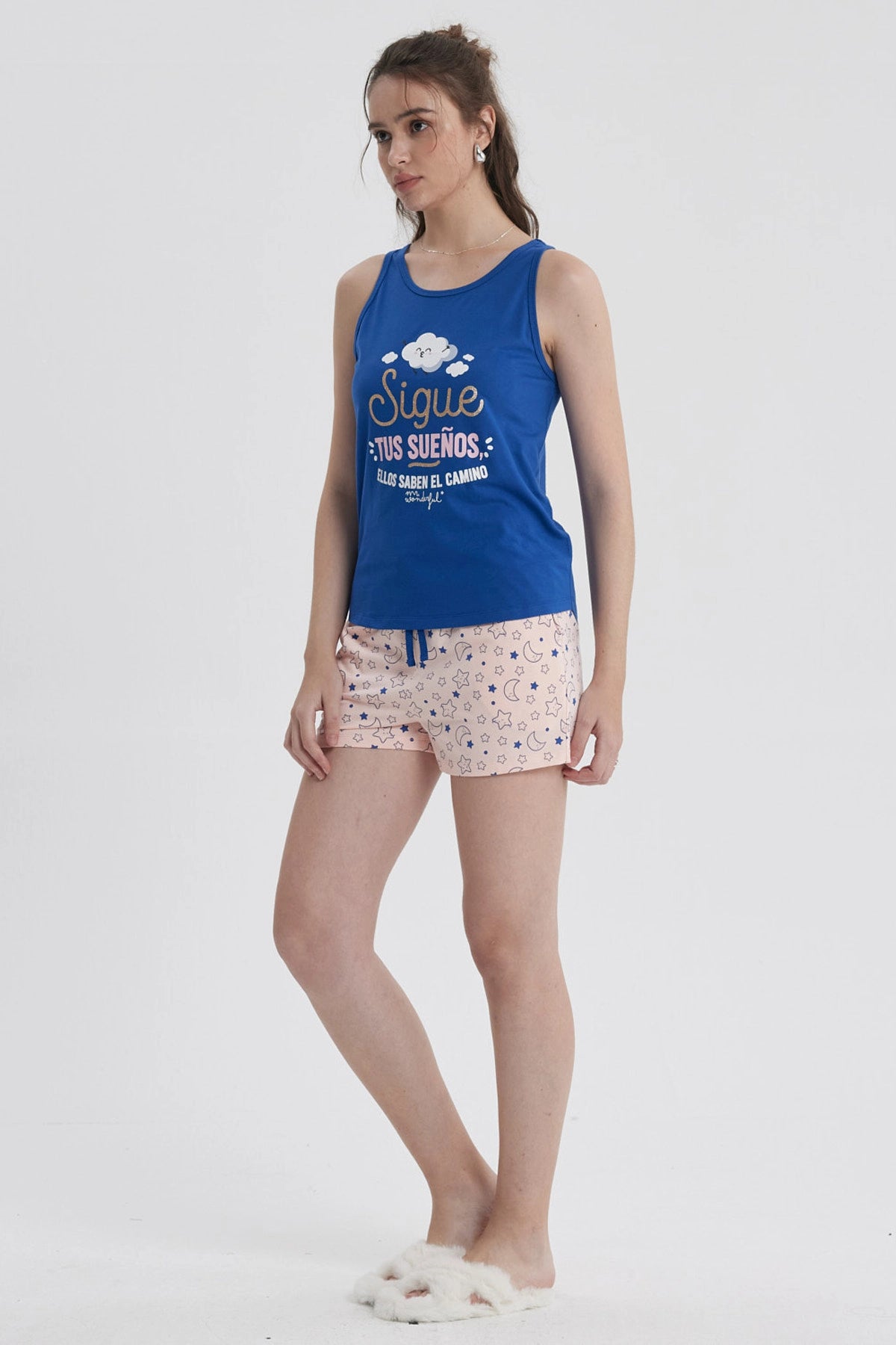 Pijama Mujer Regalable Azul