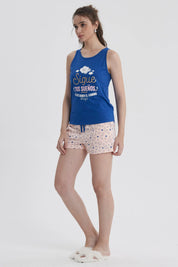 Pijama Mujer Regalable Azul