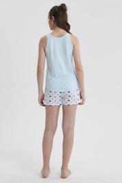 Pijama Mujer Regalable Celeste