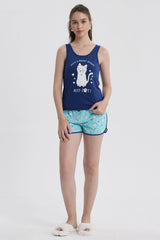 Pijama Mujer Regalable Azul