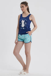 Pijama Mujer Regalable Azul