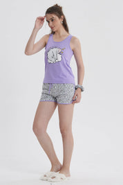 Pijama Mujer Regalable Lila