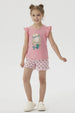 Pijama Niña Short Print Rosado