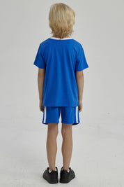 Pijama Niño Print Azul