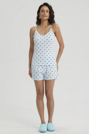 Pijama Mujer Regalable Celeste