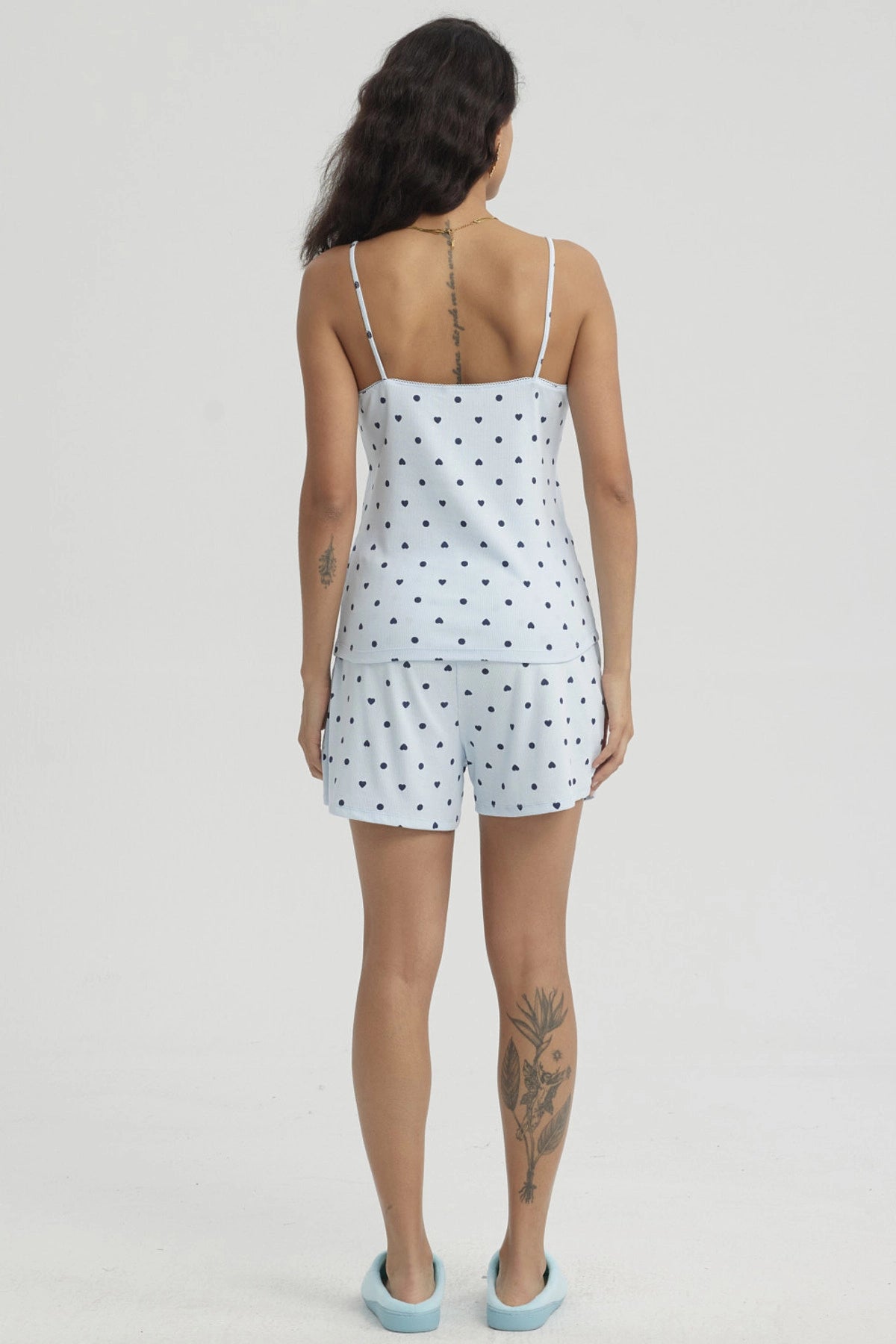 Pijama Mujer Regalable Celeste