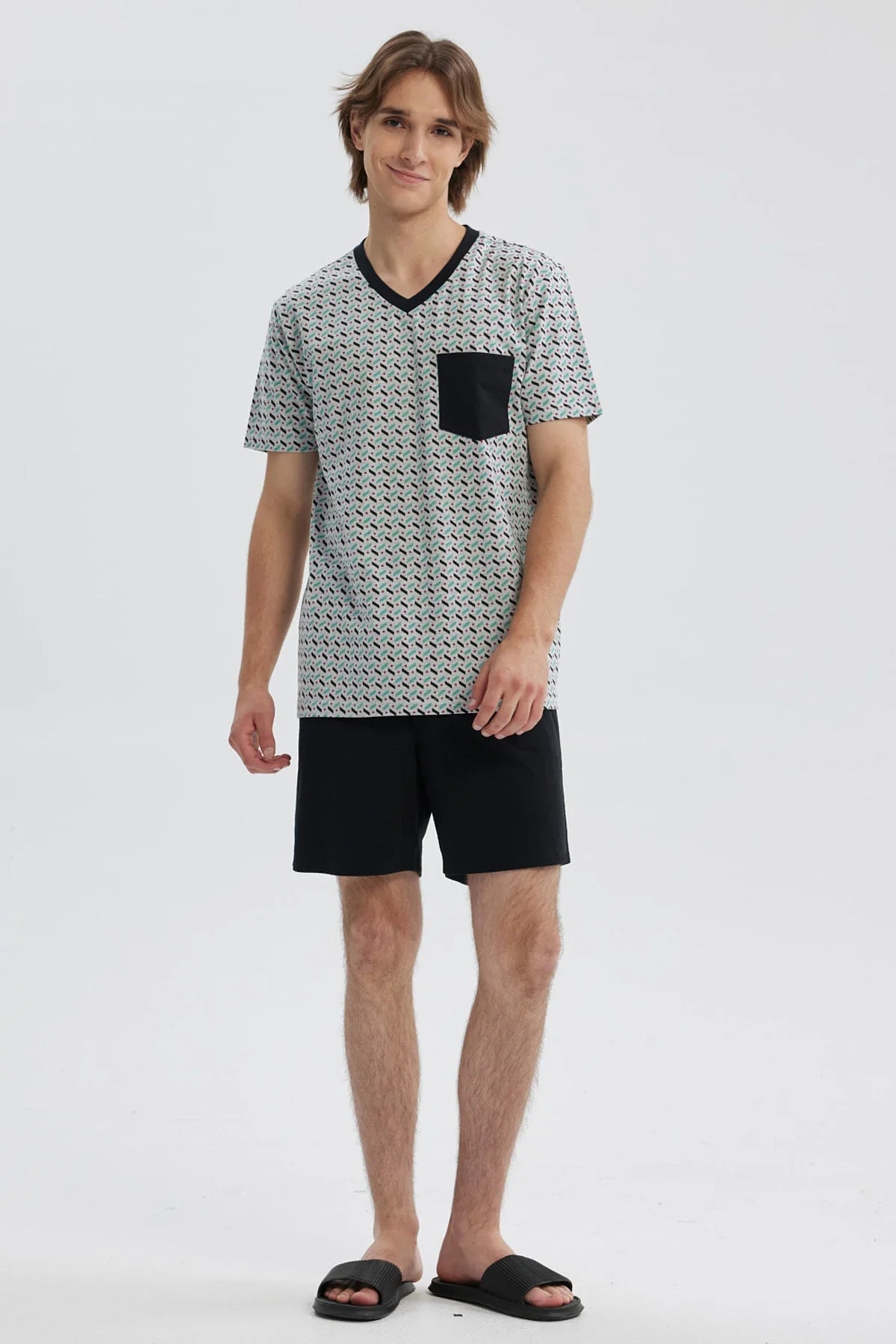 Pijama Hombre Regalable Gris