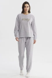 Pijama Mujer Juvenil Gris
