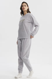 Pijama Mujer Juvenil Gris