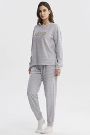 Pijama Mujer Juvenil Gris