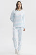 Pijama Mujer Juvenil Celeste