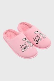 Pantufla Mujer Casual Rosado