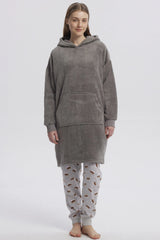 Bata Mujer Casual Gris