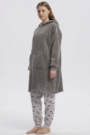 Bata Mujer Casual Gris