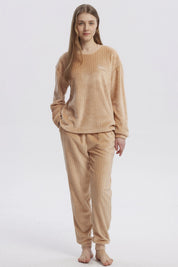 Pijama Mujer Juvenil Beige