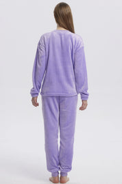 Pijama Mujer Juvenil Lila