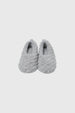 Pantufla Mujer Clásica Gris