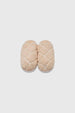 Pantufla Mujer Casual Beige