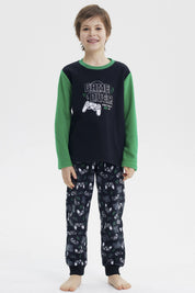 Pijama Niño Polera Y Pantalón Marengo