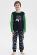 Pijama Niño Polera Y Pantalón Marengo
