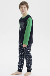 Pijama Niño Polera Y Pantalón Marengo