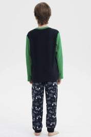 Pijama Niño Polera Y Pantalón Marengo