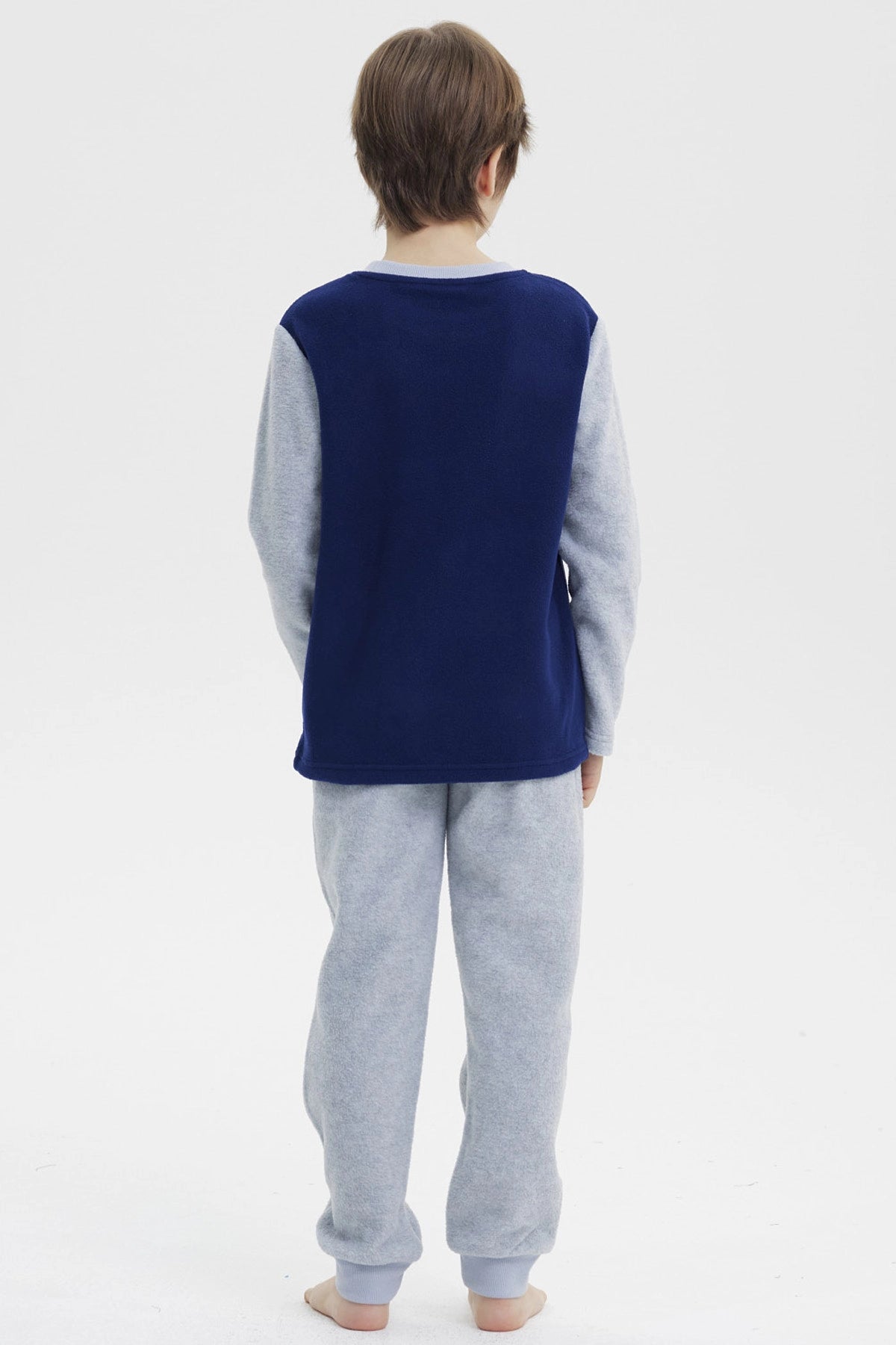Pijama Niño Polera Y Pantalón Azul