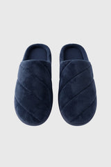 Pantufla Casual Hombre Azul