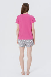 Pijama Juvenil Mujer Fucsia