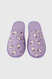 Pantufla Clásica Mujer Lila