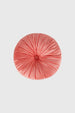 Cojín Unisex Velvet Redondo Coral Fluor