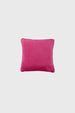 Cojín Unisex Velvet Liso Fucsia