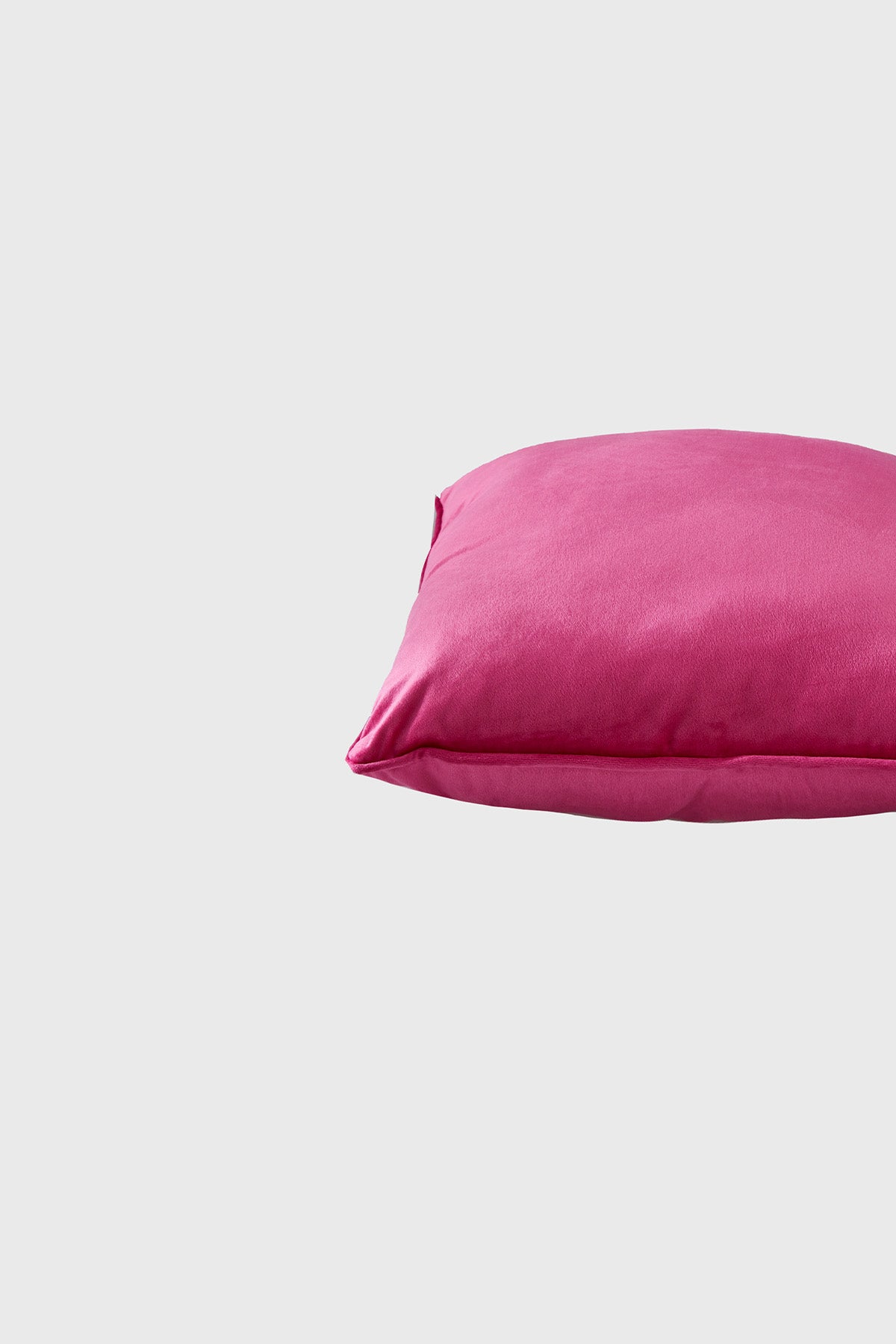Cojín Unisex Velvet Liso Fucsia
