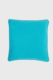 Cojín Unisex Velvet Liso Turquesa