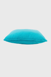 Cojín Unisex Velvet Liso Turquesa