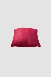 Cojín Unisex Velvet Liso Rojo