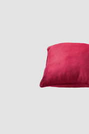 Cojín Unisex Velvet Liso Rojo