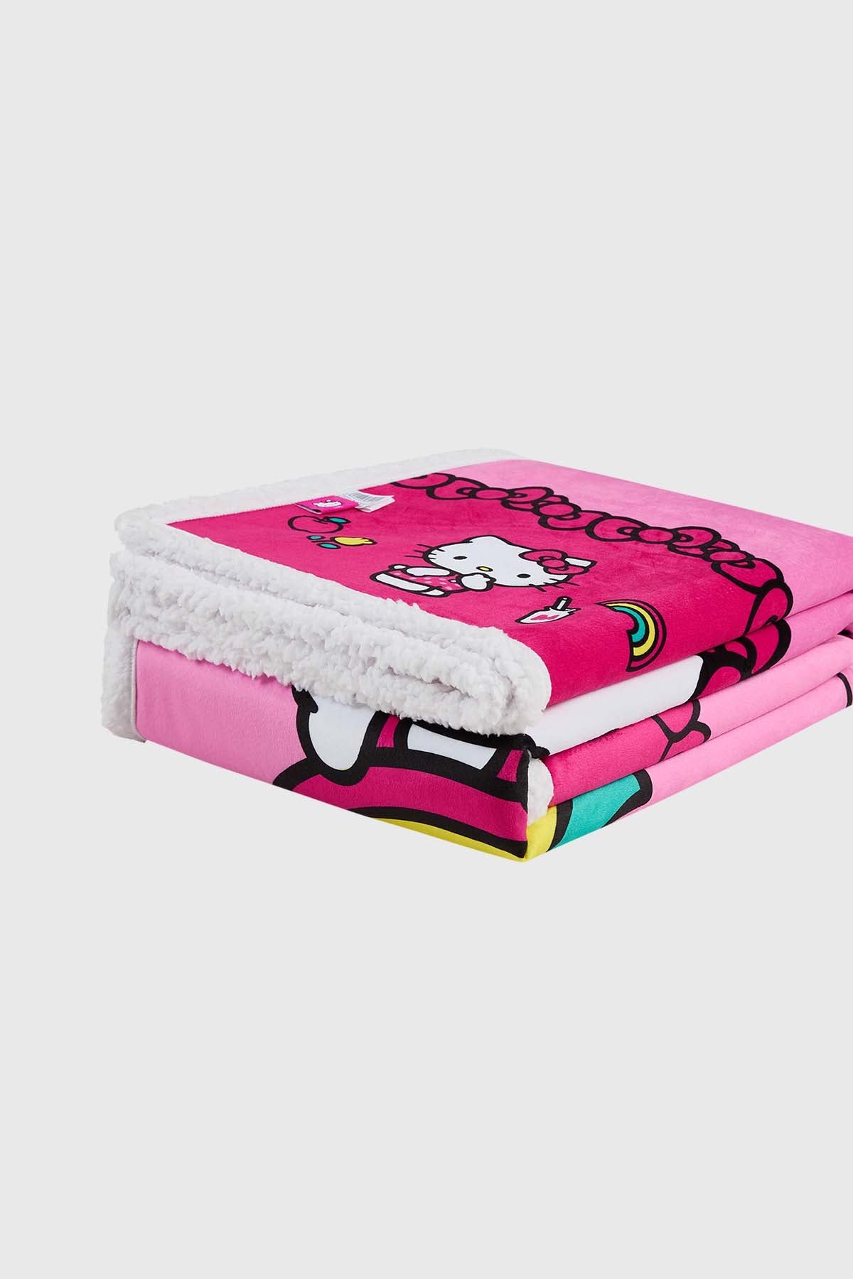Frazada Home Manta De Polar Hello Kitty Fucsia