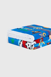 Frazada Home Manta De Polar Paw Patrol Azul