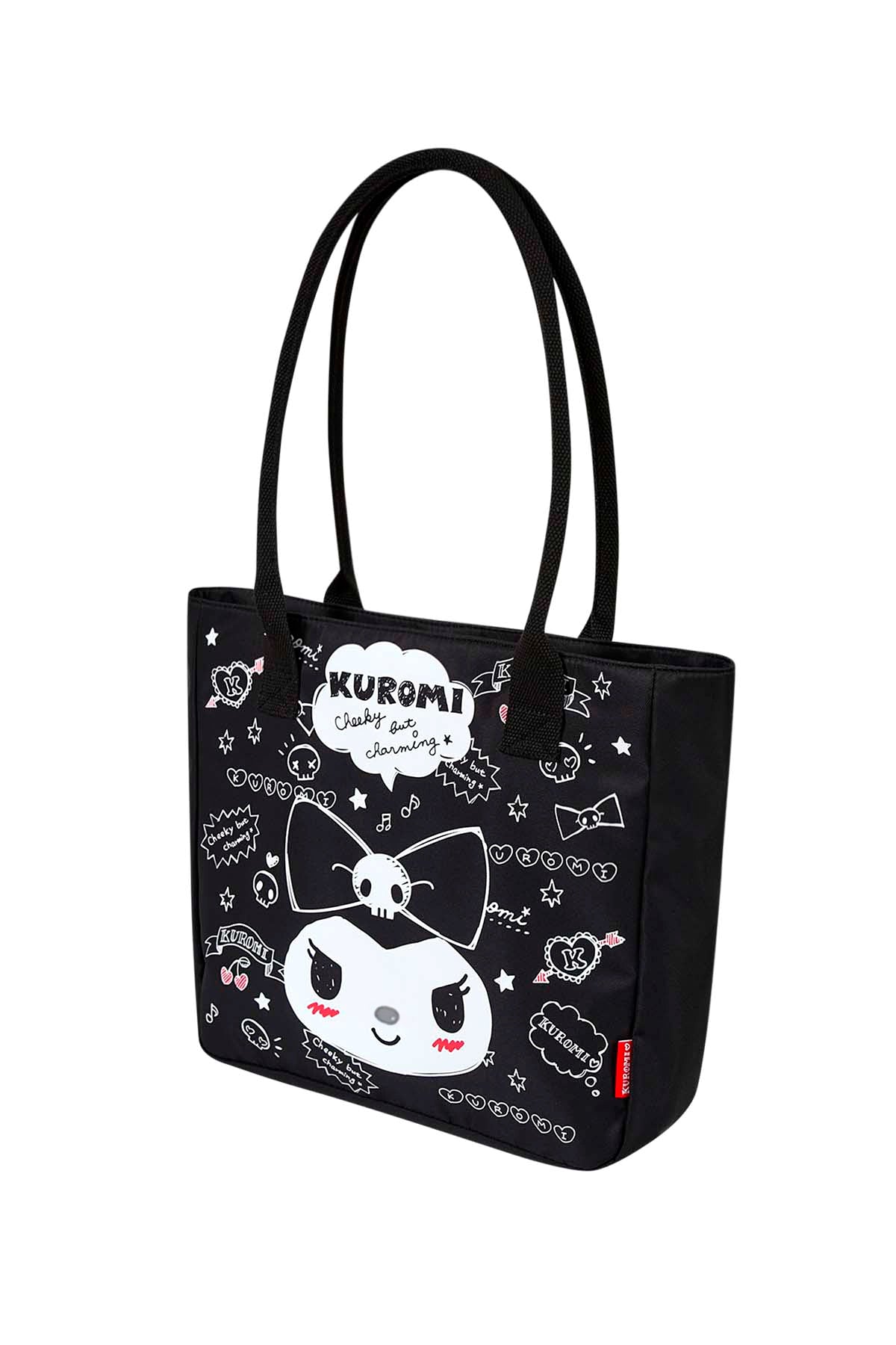 Cartera Home Kuromi Negro