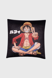 Cojín Home One Piece Luffy Negro