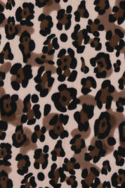 Bufanda Mujer Animal Print Café I