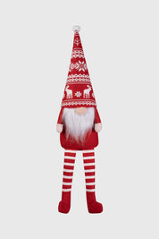 Cojín Home Navidad Duendes Rojo Oscuro