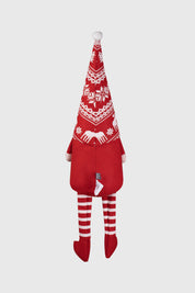 Cojín Home Navidad Duendes Rojo Oscuro