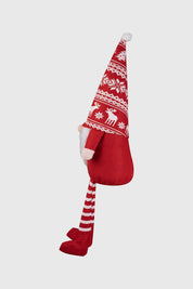 Cojín Home Navidad Duendes Rojo Oscuro