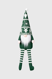 Cojín Home Navidad Duendes Verde Oscuro